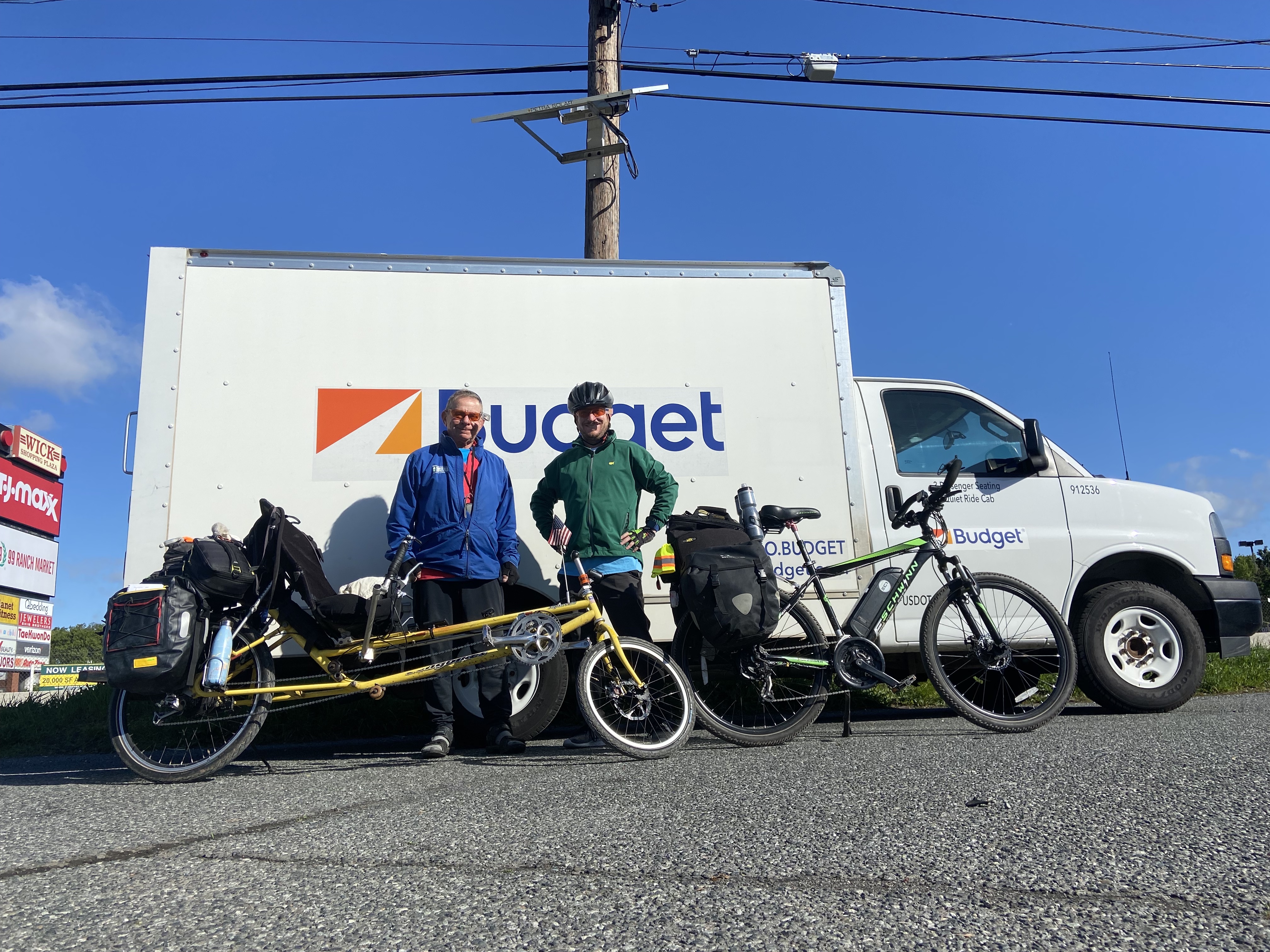 The official start of ride photo